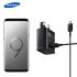 Official Samsung S9 Plus Adaptive Fast Charger & USB-C Cable - Black 1