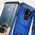 Zizo Bolt Series Samsung Galaxy S9 Stoere Case & Riemclip - Blauw 1
