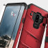 Zizo Bolt Series Samsung Galaxy S9 Plus Stoere Case & Riemclip - Rood 1