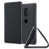 Officieel Sony Xperia XZ2 SCSH40 Style Cover Stand Case - Zwart 1