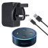 Amazon Echo Dot Power Adapter and 1m Cable - Black 1