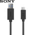 Official Sony USB-C Charging Cable - Black - Retail Pack 1