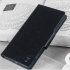 Olixar Lederen Stijl Motorola Moto E5 Portemonnee Case - Zwart 1