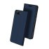 Slimline Huawei Honor 10 Folio Stand Case - Deep Blue 1