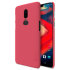 Nillkin Super Frosted OnePlus 6 Shell Case & Screen Protector - Red 1