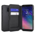 Olixar Samsung Galaxy A6 2018 Carbon Wallet Case - Black 1