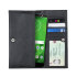 Olixar Primo Genuine Leather Motorola Moto G6 Wallet Case - Black 1