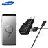 Official Samsung Galaxy S9 Charger & USB-C Cable - EU - Black 1