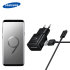Offizielles Samsung Galaxy S9 Plus Ladegerät & USB-C Kabel -EU-Schwarz 1