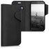 Motorola Moto G5S Plus Genuine Leather Wallet Case - Black 1