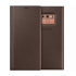 Official Samsung Galaxy Note 9 Leather Wallet Cover Case - Brown 1