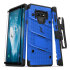 Zizo Bolt Series Note 9 Tough Case Hülle & Displayschutzfolie - Blau 1