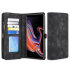 Samsung Galaxy Note 9 Leather-Style 3-in-1 Wallet Case - Black/Grey 1