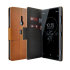 Olixar Leather-Style Sony Xperia XZ3 Wallet Stand Case - Tan 1