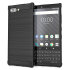 Coque BlackBerry KEY2 Caseflex fibre de carbon – Noire 1
