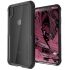 Coque iPhone XS Ghostek Cloak 4 – Coque robuste – Noir / transparent 1