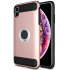 Olixar ArmaRing iPhone XS Max Finger Loop Tough Case - Rose Gold 1
