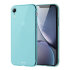 Coque iPhone XR Olixar FlexiShield en gel – Bleue 1