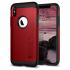 Spigen Slim Armor iPhone XS Tough Case - Merlot Red 1
