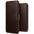 VRS Design Dandy Leather-Style iPhone XR Plånboksfodral -  Mörkbrun 1