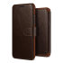 VRS Design Dandy Leather-Style iPhone XS Max Plånboksfodral - Mörkbrun 1