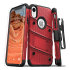 Zizo Bolt iPhone XR Tough Hülle & Displayschutzfolie - Rot / Schwarz 1
