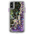 Coque iPhone XS Max Case-Mate Waterfall Glow Glitter – Lueur violette 1