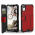 UAG Metropolis iPhone XR Rugged Wallet Case - Magma 1