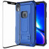 iPhone XR Hülle mit gehärtetem Glas Olixar Manta - Blau 1