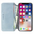 Krusell Broby iPhone XS Max 4 Card Slim Premium Wallet Case - Blue 1