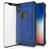 Coque iPhone X Olixar Manta Premium & verre trempé – Bleue 1