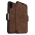 OtterBox Strada Folio iPhone XS Max Leather Wallet Case - Espresso 1