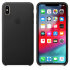 Official Apple iPhone XS Max Leather Case - Black 1