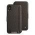 Vaja Folio iPhone XS Max Premium Leather Case - Black 1