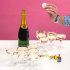 Champagne / Prosecco Pong Party Drinking Game with 12 Plastic Glasses  1