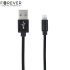 Forever Braided Tough Lightning Cable 1m - Black 1