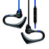Veho ZS-3 Water-Resistant Sports Earphones With Mic - Black / Blue 1