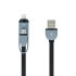 2-in-1 Apple Ladekabel Micro USB mit 8-poligem Kabel 1