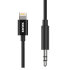 Kanex DuraBraid Premium Audio Cable with Lightning Connector - Black 1