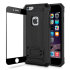 iPhone 6S / 6 Olixar Manta Case Gehard Glazen Schermbeschermer - Zwart 1