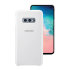 Coque Officielle Samsung Galaxy S10e Silicone Cover – Blanc 1