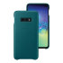 Official Samsung Galaxy S10e Genuine Leather Cover Case - Green 1