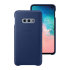 Official Samsung Galaxy S10e Genuine Leather Cover Case - Navy 1