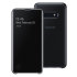Officieel Samsung Galaxy S10e Clear View Cover Case - Zwart 1
