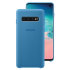 Official Samsung Galaxy S10 Silicone Cover Case - Blue 1