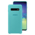 Official Samsung Galaxy S10 Silicone Cover Case - Green 1