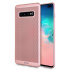 Olixar MeshTex Samsung Galaxy S10 Plus Case - Rose Goud 1