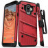 Zizo Bolt Samsung Galaxy A6 Tough Case & Screen Protector - Red 1