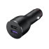 Official Huawei Black 40W USB-A Dual Port Car Charger with 1m USB-C Cable 1