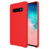 Olixar Samsung Galaxy S10 Soft Silicone Case - Red 1